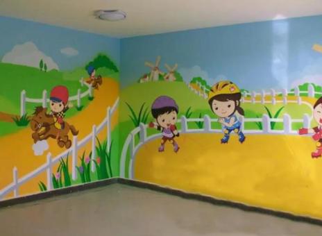 丘北幼儿园墙体彩绘制作流程及注意事项